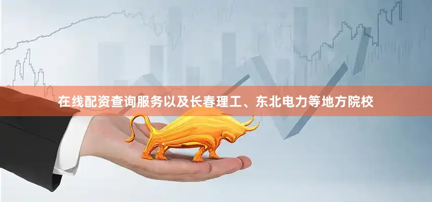 在线配资查询服务以及长春理工、东北电力等地方院校